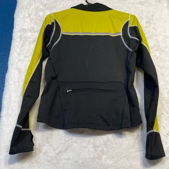 The North Face Womens Flight Series Track Athletic Jacket Yellow Black Small - Picture 3 of 15